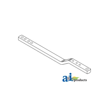 A & I Products Drawbar w/ 2.750" Offset 34.75" x4" x1.25" A-C5NN805F